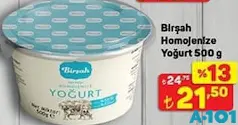 BİRŞAH HOMOJENİZE YOĞURT 500 G